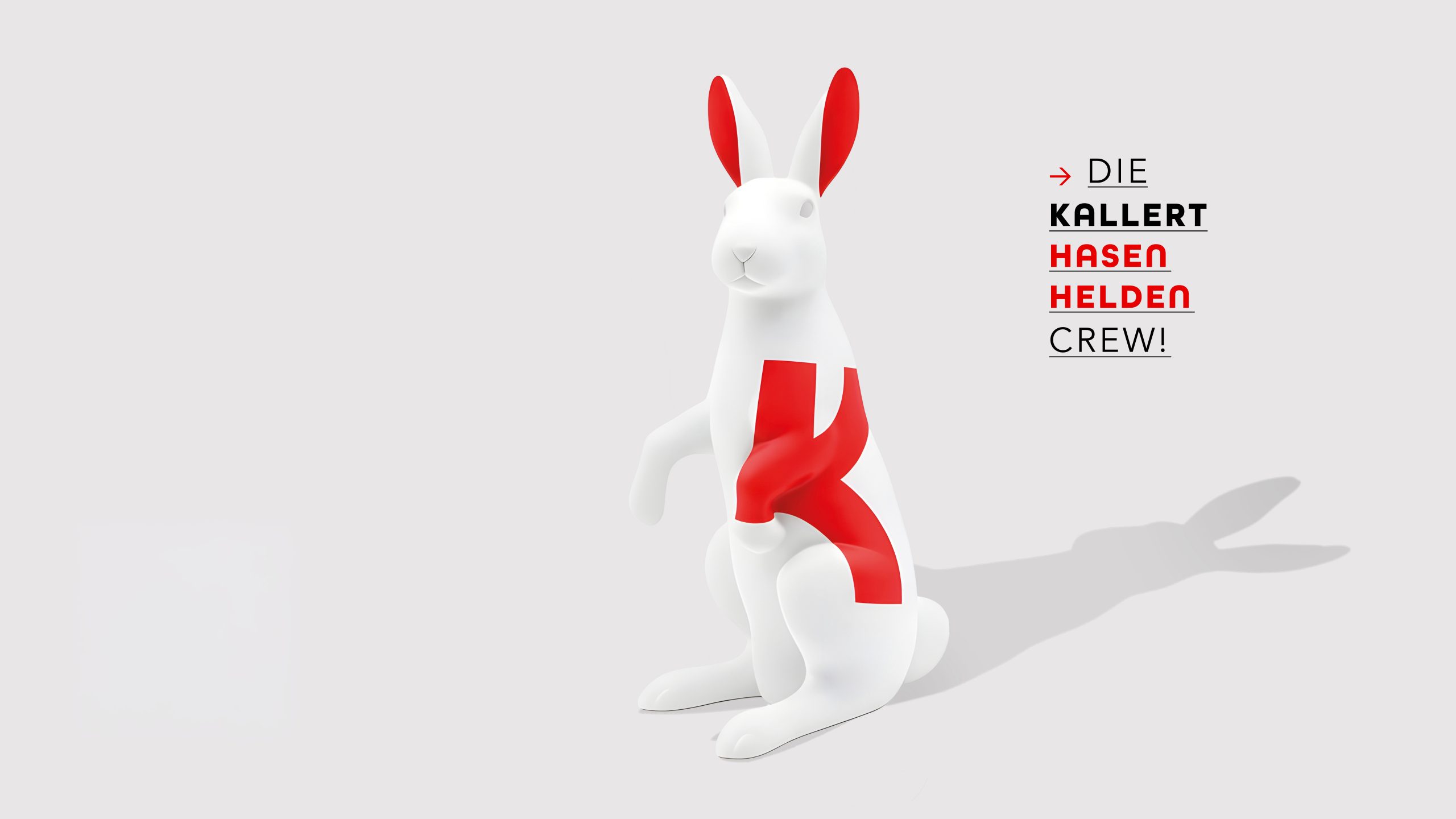 AI-generierter Kallert Hasenheld für eine Handwerkskampagne – Creative Direction Kampagne und AI Art Director von Simone Rees.