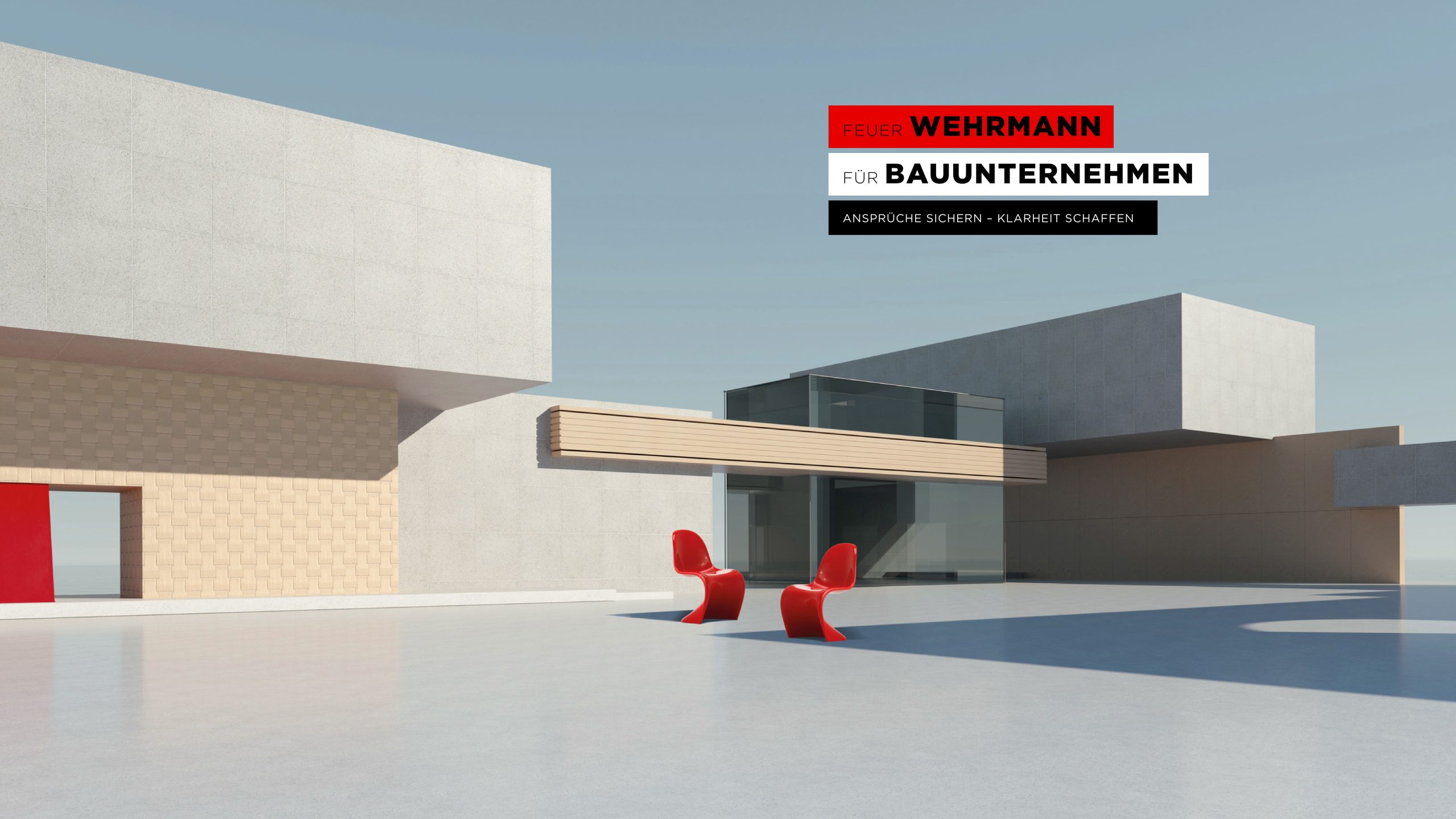 Architekturvisualisierung für Wehrmann Ingenieurbau und Bauunternehmen – Corporate Design B2B von Simone Rees als Branding Freelancer.
